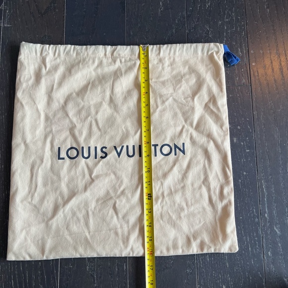 LOUIS VUITTON large DRAWSTRING DUST BAG FOR HANDBAG 42/41cm storage storage - Picture 2 of 6